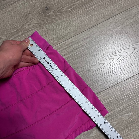 Lululemon Pace Rival Skirt Pink Mid Rise Size 4 Athletic Tennis Running Casual - Picture 5 of 5